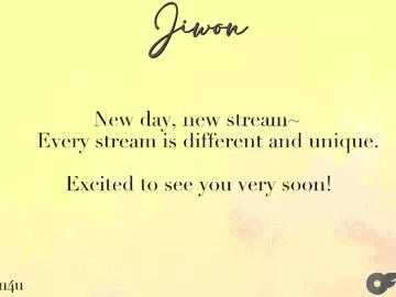 Freechat jiwon4u on Chaturbate